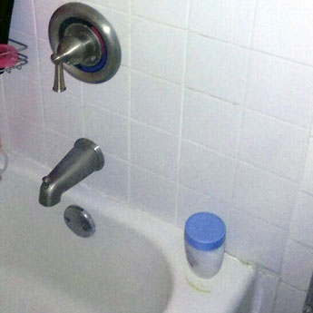 Clean Bathtub, Tile and Grout Results